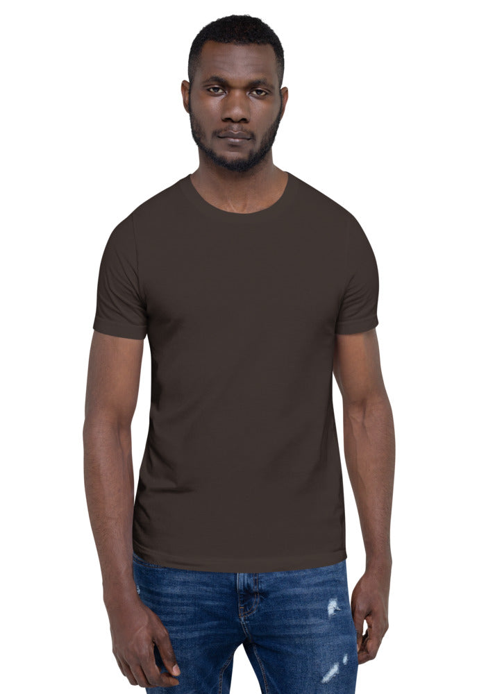 Unisex Staple T-Shirt — Bella + Canvas 3001 — Brown
