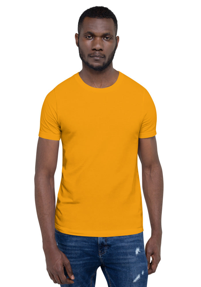 Unisex Staple T-Shirt — Bella + Canvas 3001 — Gold