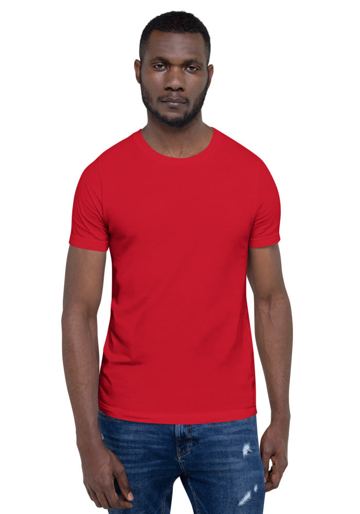 Unisex Staple T-Shirt — Bella + Canvas 3001 — Red