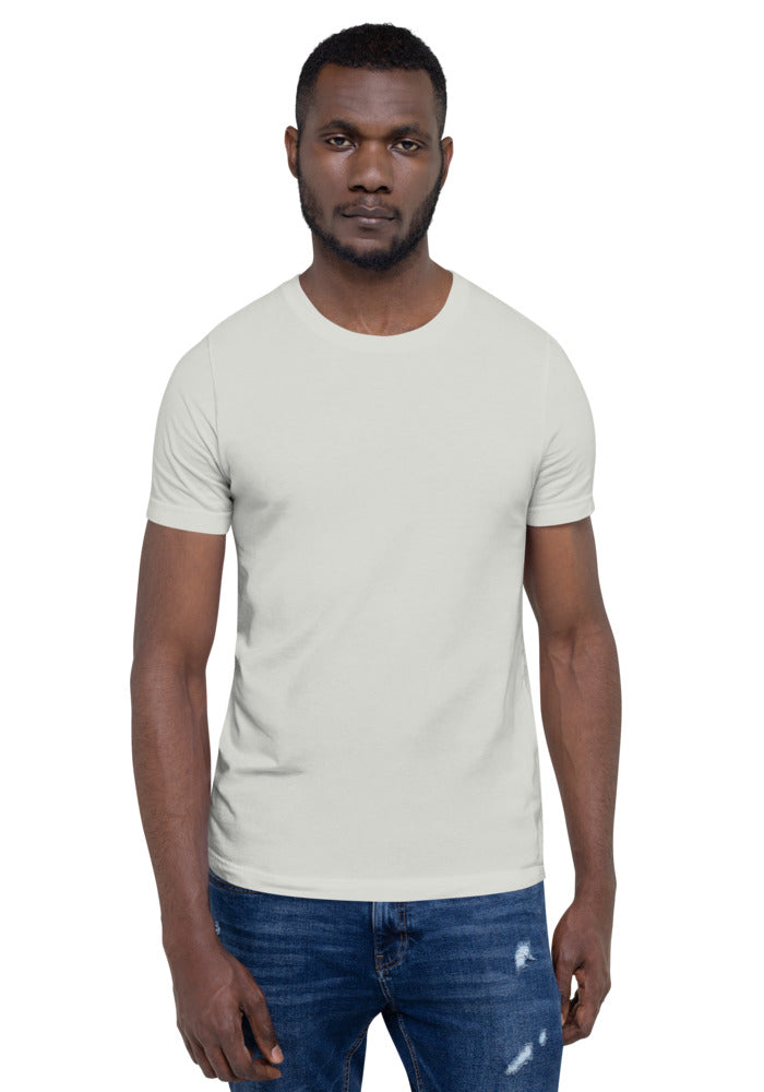 Unisex Staple T-Shirt — Bella + Canvas 3001 — Silver
