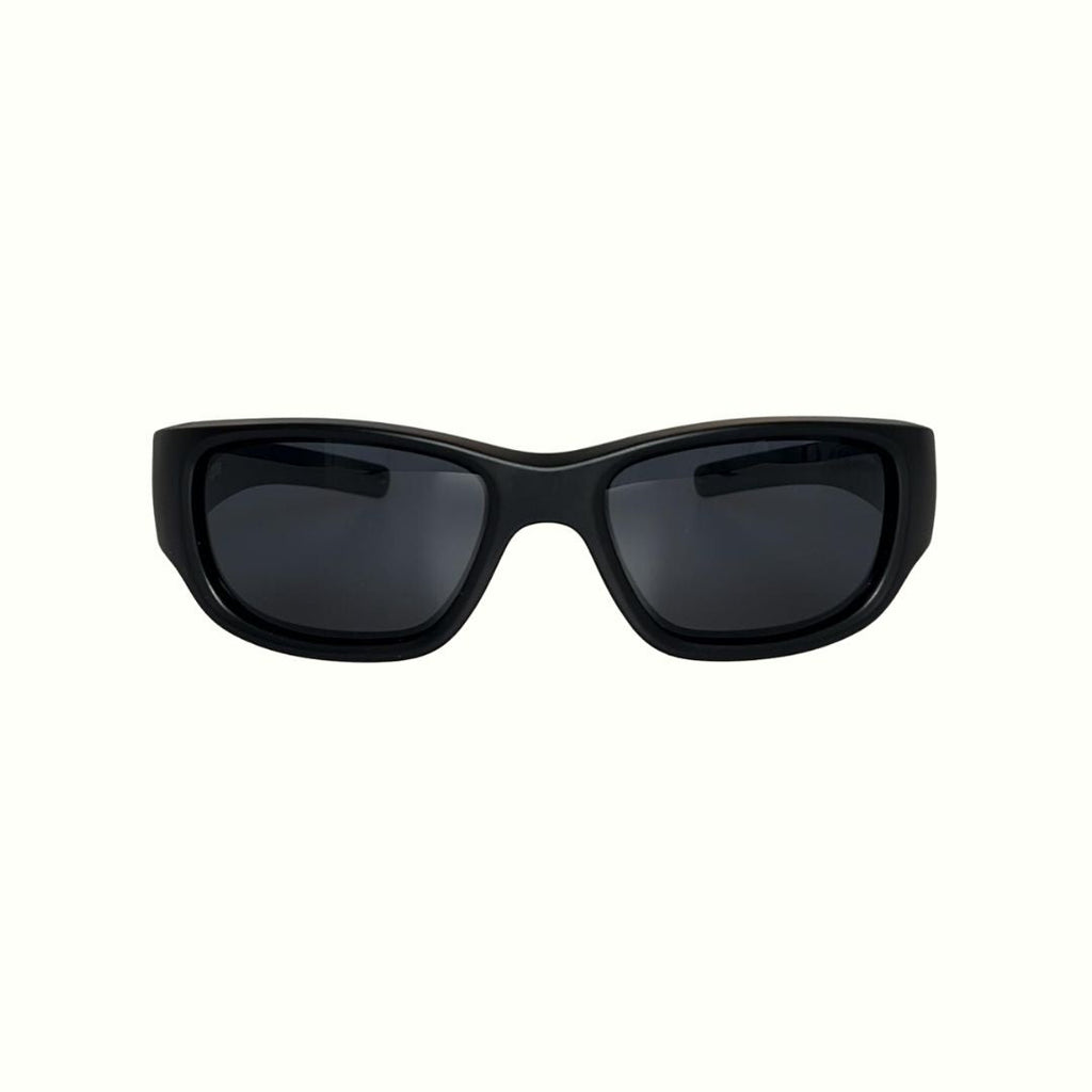 Jet Black Kids Sunglasses | Polarised Lens | Classic Fit | 3-5 Years