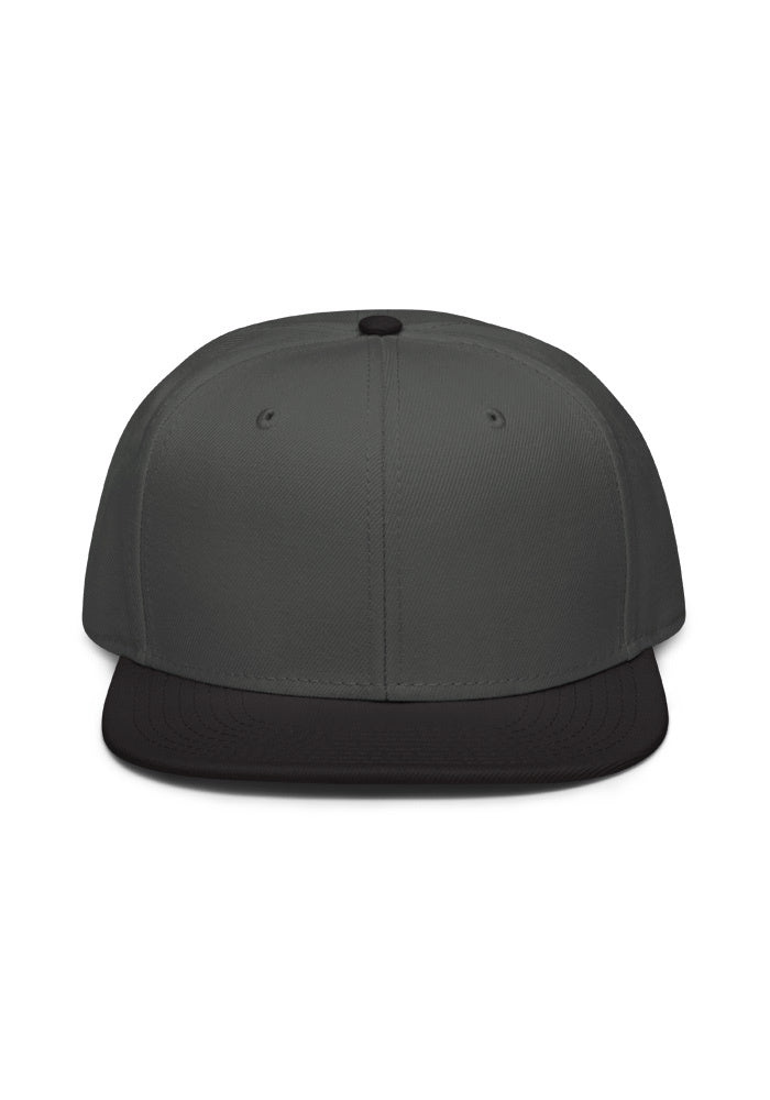 Snapback — Otto Cap 125-978 — Black / Charcoal gray / Charcoal gray / One size