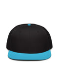Snapback — Otto Cap 125-978 — Aqua blue / Black / Black / One size