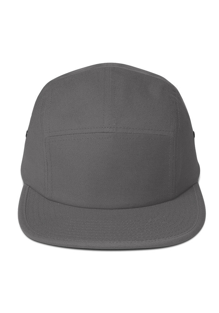 5 Panel Cap — Yupoong 7005 — Grey / One size