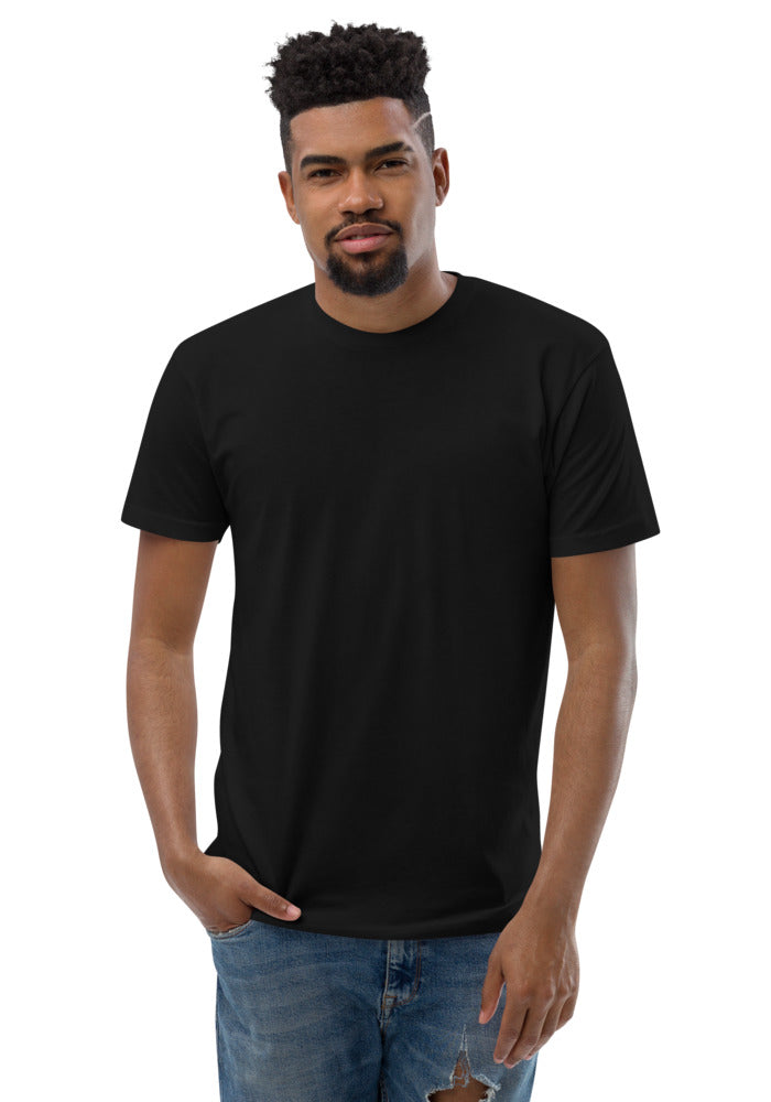 Men's Fitted T-Shirt — Next Level 3600 — supplier product photograph; artwork added after approval