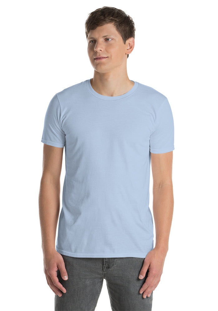 Unisex Basic Softstyle T-Shirt — Gildan 64000 — Light Blue / S