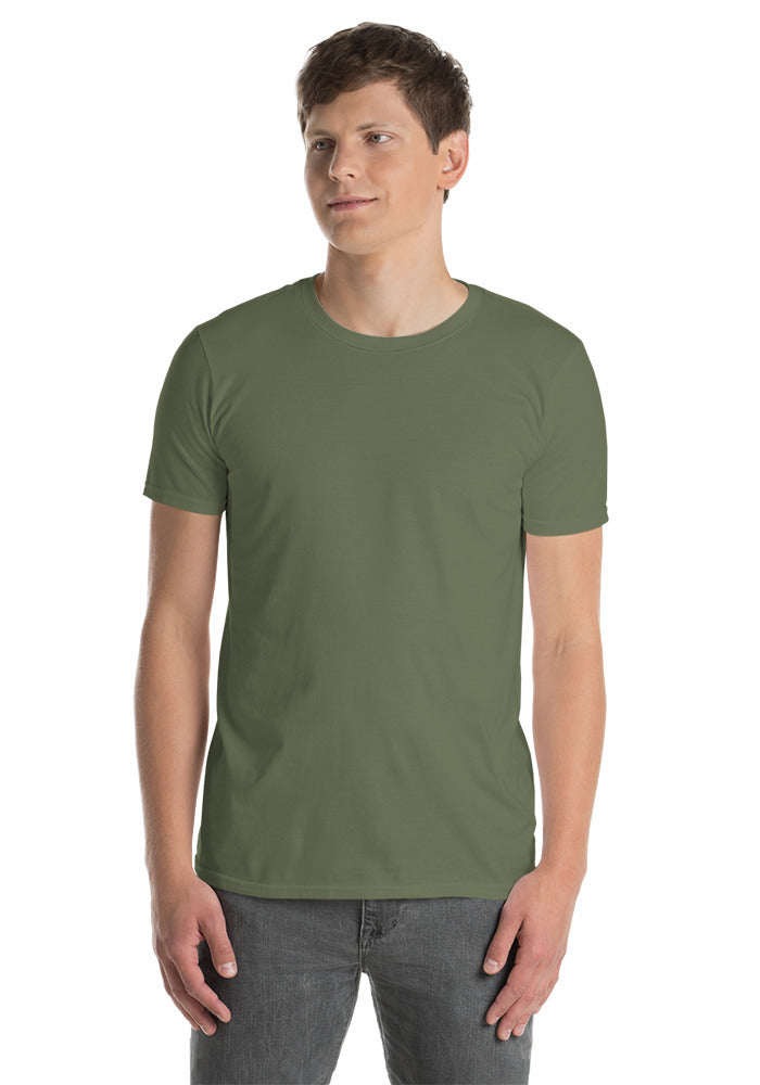 Unisex Basic Softstyle T-Shirt — Gildan 64000 — Military Green / S