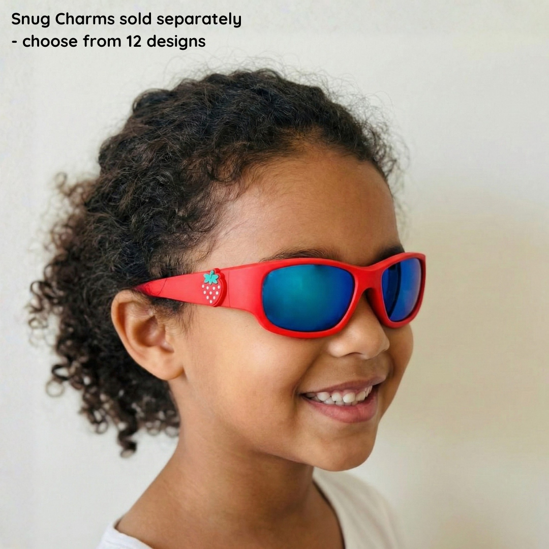 Red Kids Sunglasses | REVO Lens | Classic Fit |3-5 Years