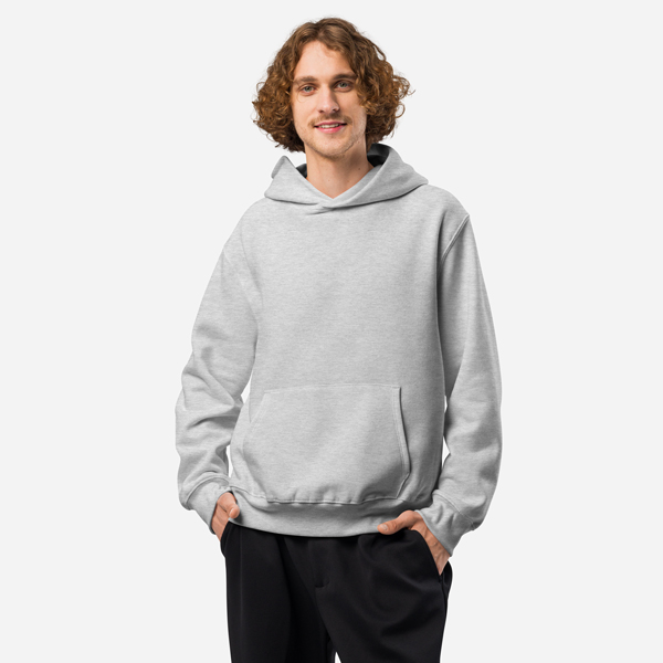 Unisex Oversized Heavyweight Hoodie | Bella + Canvas 4719 — supplier product photograph