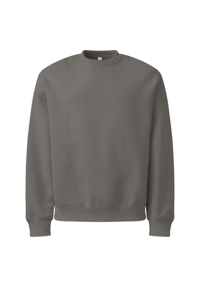 Unisex Oversized Heavyweight Sweatshirt — Bella + Canvas 4711 — Asphalt