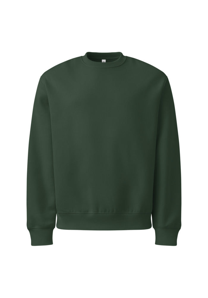 Unisex Oversized Heavyweight Sweatshirt — Bella + Canvas 4711 — Forest