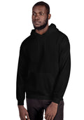 Unisex Heavy Blend Hoodie — Gildan 18500 — Black