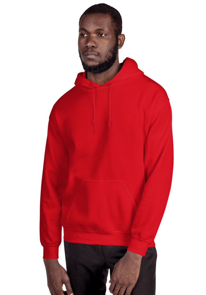 Unisex Heavy Blend Hoodie — Gildan 18500 — Red