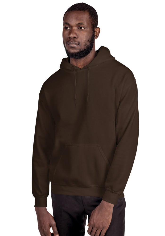 Unisex Heavy Blend Hoodie — Gildan 18500 — Dark Chocolate