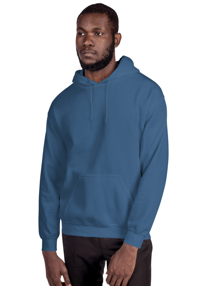 Unisex Heavy Blend Hoodie — Gildan 18500 — Indigo Blue