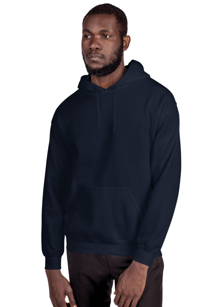 Unisex Heavy Blend Hoodie — Gildan 18500 — Navy