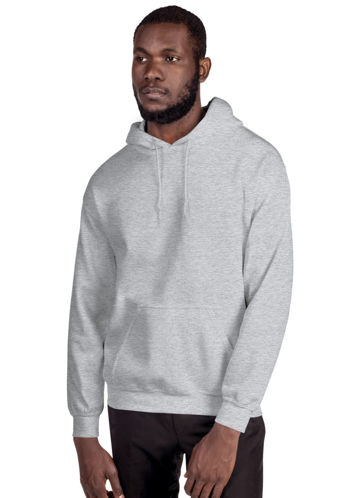 Unisex Heavy Blend Hoodie — Gildan 18500 — Sport Grey