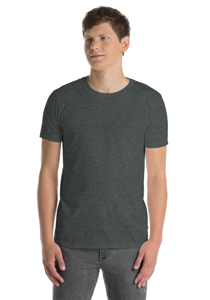 Unisex Basic Softstyle T-Shirt — Gildan 64000 — Dark Heather / XL