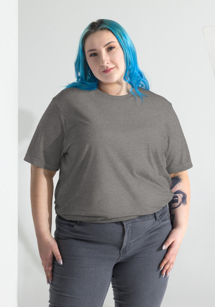 Unisex Tri-Blend T-Shirt — Bella + Canvas 3413 — Grey Triblend