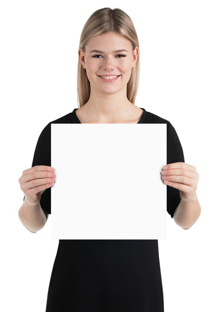 Premium Luster Photo Paper Poster (in) — 12″×12″