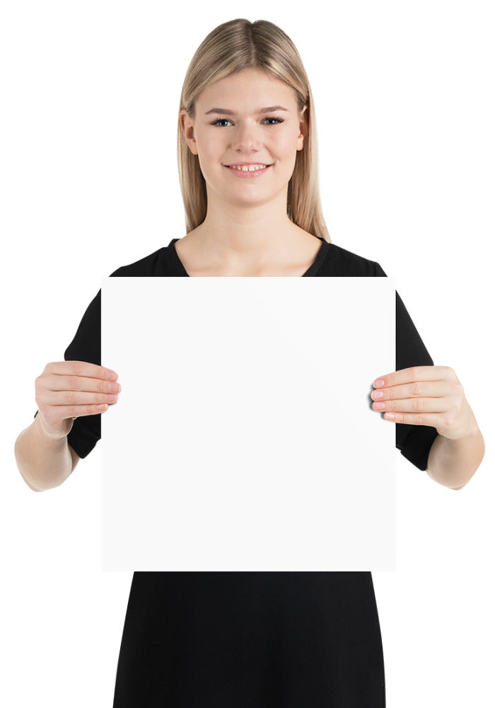 Premium Luster Photo Paper Poster (in) — 14″×14″