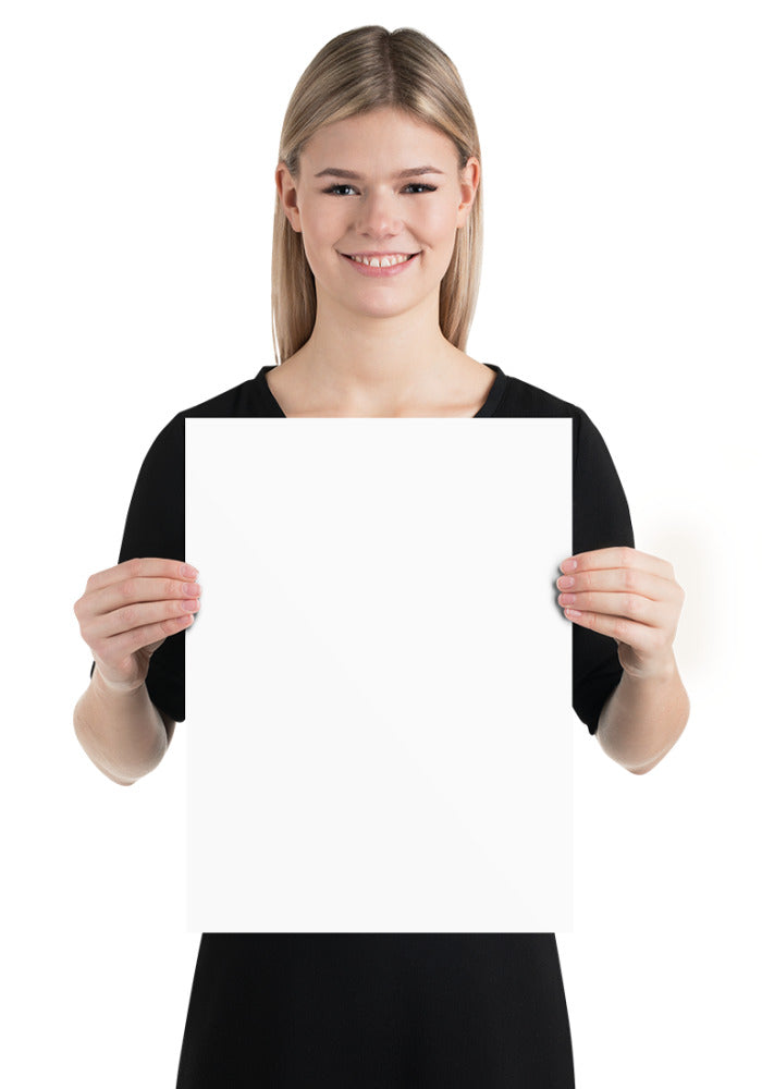 Premium Luster Photo Paper Poster (in) — 12″×16″