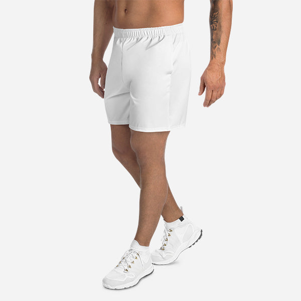 All-Over Print Unisex Athletic Long Shorts — supplier product photograph
