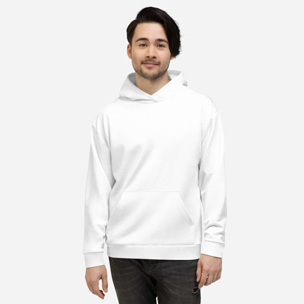 All-Over Print Recycled Unisex Hoodie — supplier product photograph