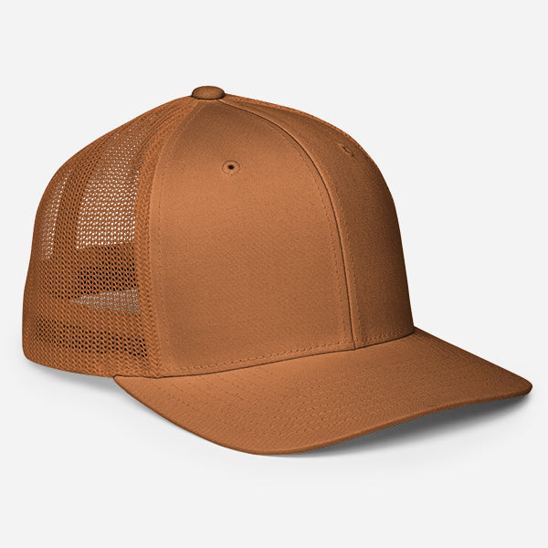 Closed-Back Trucker Cap | Flexfit 6511 — supplier product photograph