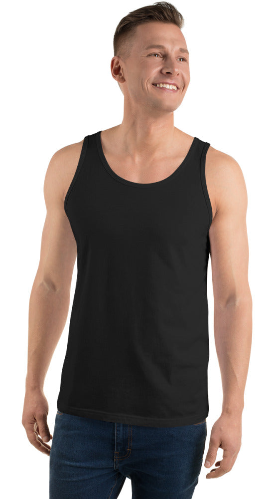 Unisex Staple Tank Top — Bella + Canvas 3480 — supplier product photograph; artwork added after approval