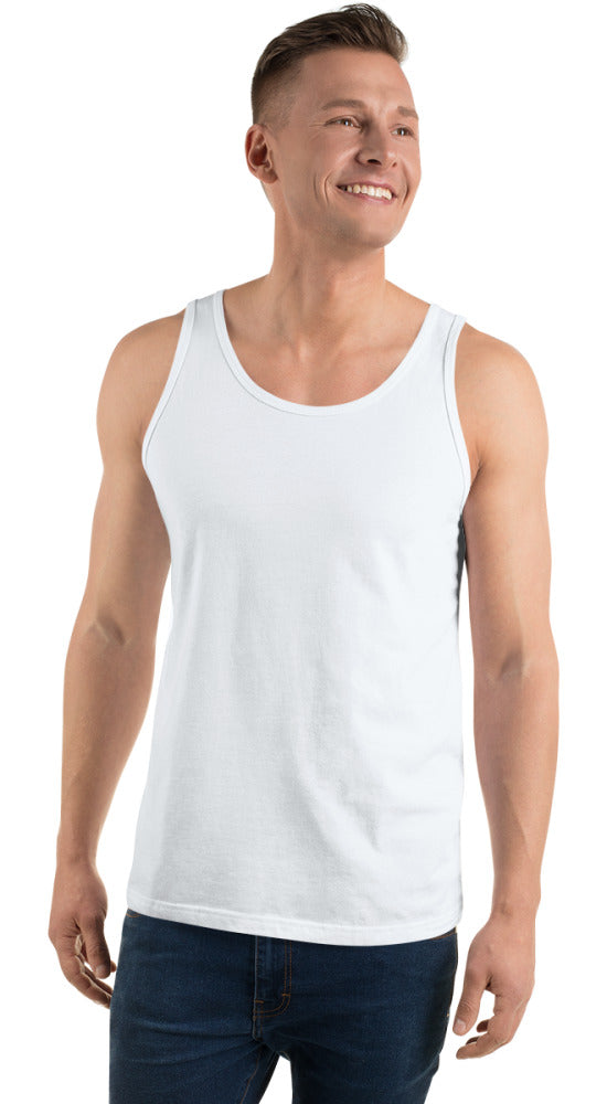 Unisex Staple Tank Top — Bella + Canvas 3480 — White / L