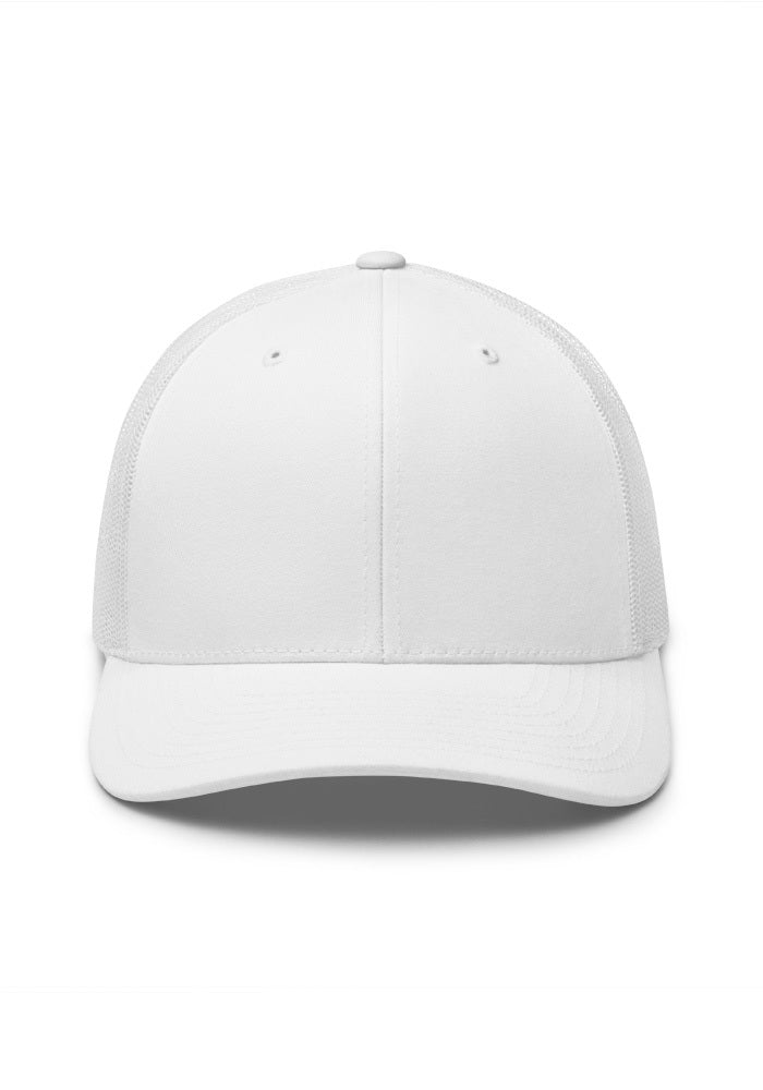 Retro Trucker Hat — Yupoong 6606 — White / One size
