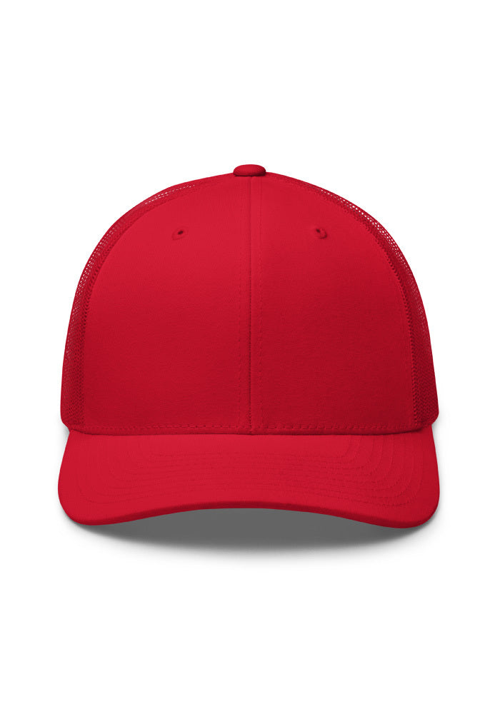 Retro Trucker Hat — Yupoong 6606 — Red / One size