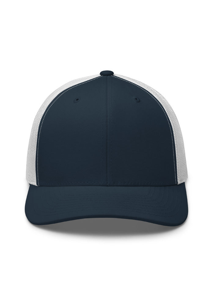 Retro Trucker Hat — Yupoong 6606 — Navy/ White / One size