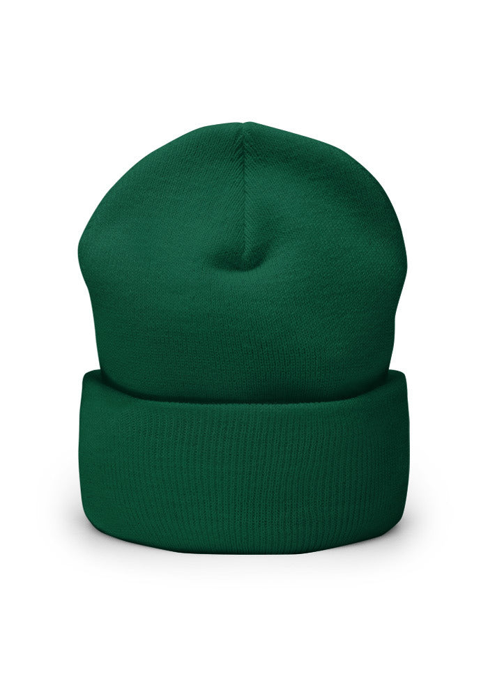 Cuffed Beanie — Yupoong 1501KC — Spruce / One size