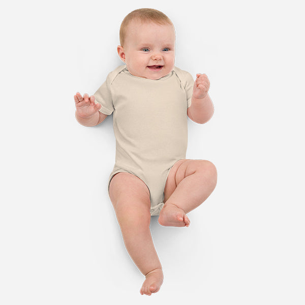 Organic Cotton Baby Bodysuit | Babybugz BZ10 — supplier product photograph