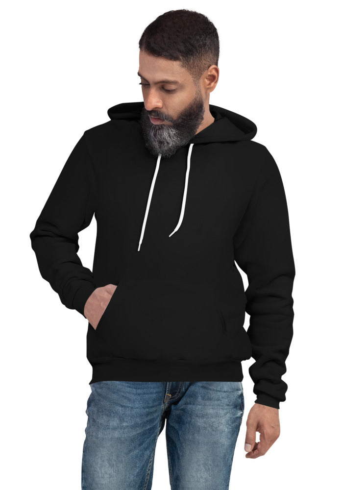 Unisex Pullover Hoodie — Bella + Canvas 3719 — supplier product photograph; artwork added after approval