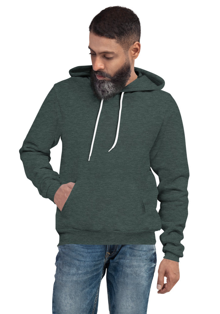 Unisex Pullover Hoodie — Bella + Canvas 3719 — Heather Forest