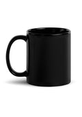 Black Glossy Mug — Black / 11 oz