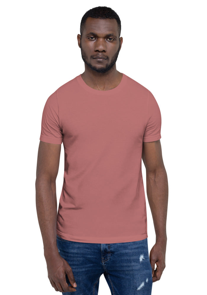 Unisex Staple T-Shirt — Bella + Canvas 3001 — Mauve