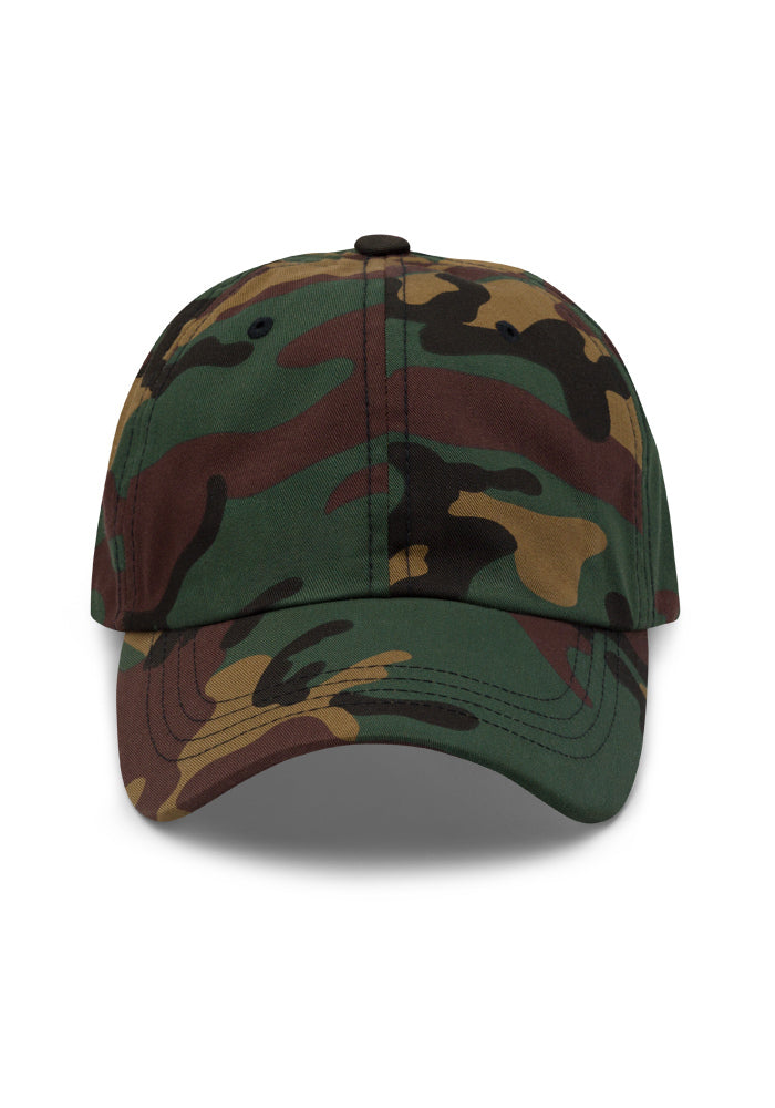 Yupoong Classic Cap — Green Camo / One size