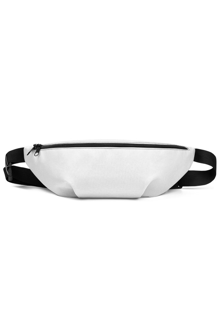 All-Over Print Fanny Pack — White / S/M