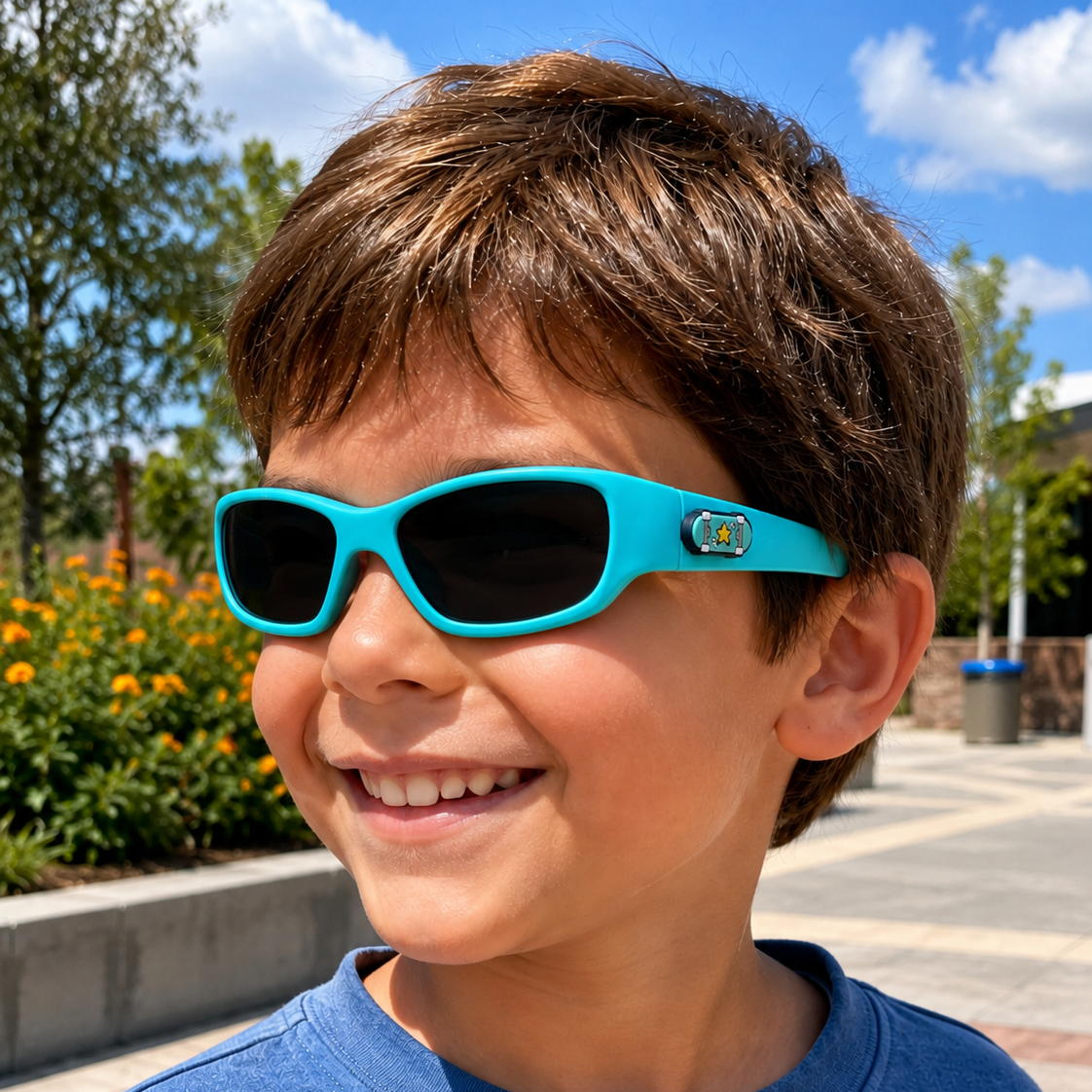 Skateboard Kids Sunglasses Charms | x1 Pair | Age 3+