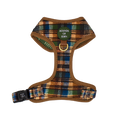 Oak Forest Plaid Dog Harness (XXS-XS)