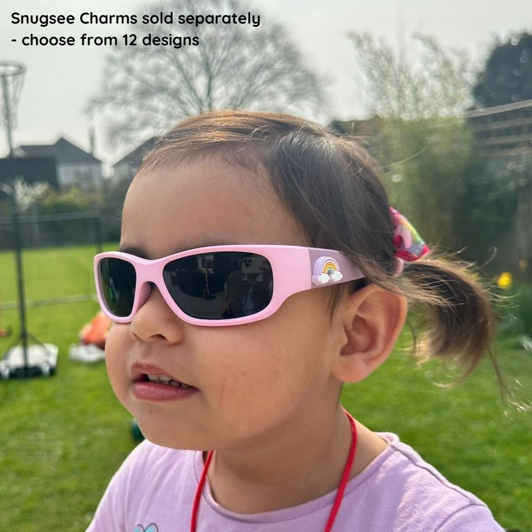 Pink Lilac Kids Sunglasses | Signature Lens | Snug Fit | 3-5 Years