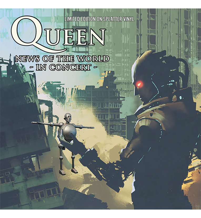 Queen – News of the World in Concert: Live in Houston, 1977 (12-Inch Album on Splatter Vinyl)
