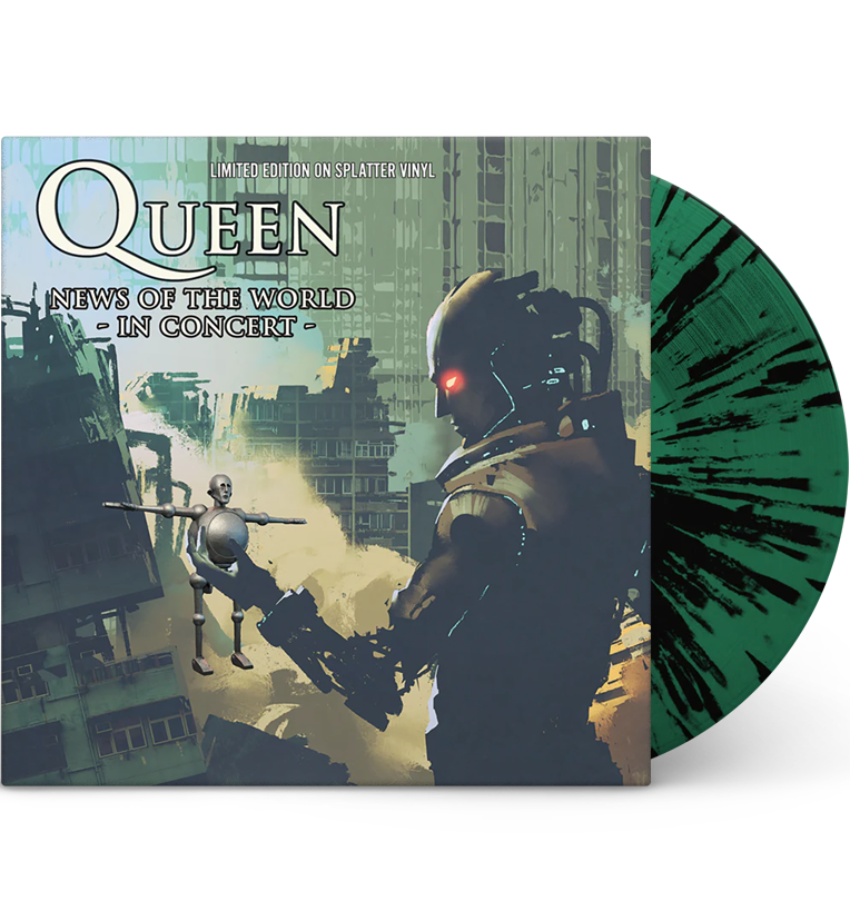 Queen – News of the World in Concert: Live in Houston, 1977 (12-Inch Album on Splatter Vinyl)