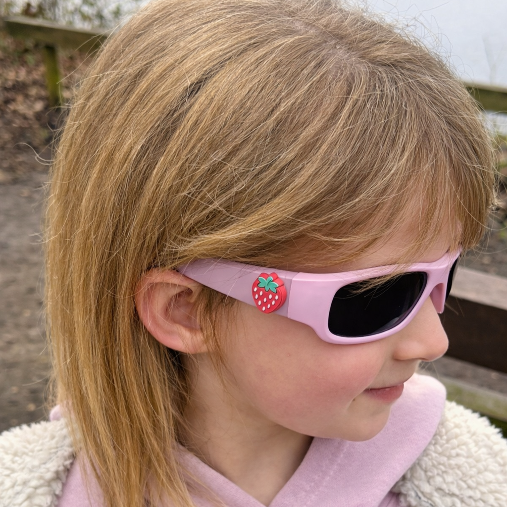Strawberry Kids Sunglasses Charms | x1 Pair | Age 3+