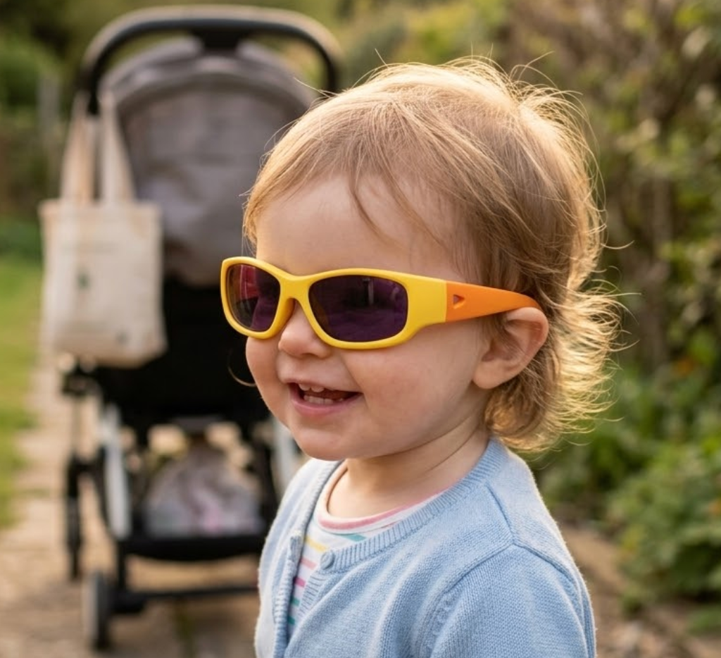 Yellow Orange | Signature Lens | Snug Fit | 1-2 Yrs