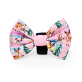 Aurora Nights - Pink Penguin Design Dog Bow Tie